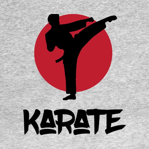 Cool Martial Arts Shirt - Karate by Nonstop Shirts